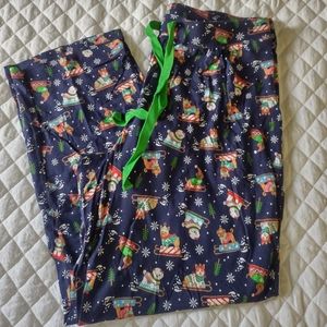Novogratz Christmas Puppies Pajama Bottoms